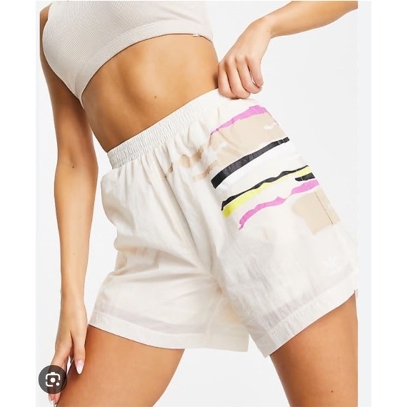 ADIDAS Originals x Thebe Magugu Women's Athletic Shorts Small - Picture 1 of 10